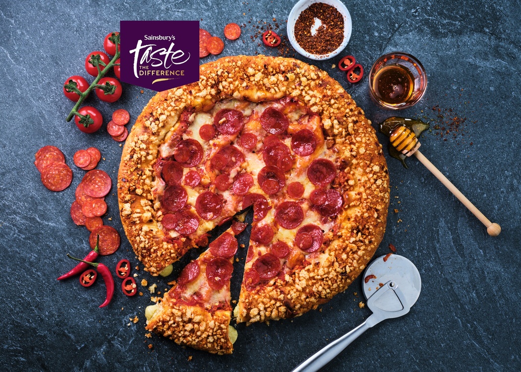 Sainsbury’s Taste the Difference Gran Crosta pepperoni pizza